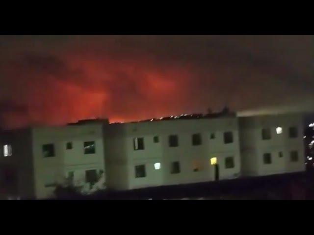 A very strong light scares residents of some neighborhoods in Belo Horizonte, Brazil