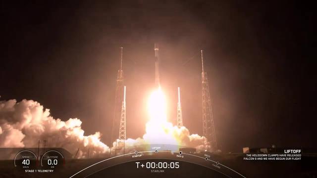See SpaceX's 21st 60-satellite Starlink launch. rocket landing too!