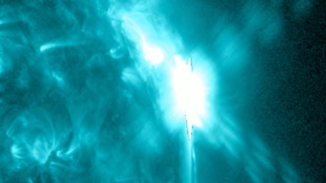 Watch the Sun erupt with multiple X-class solar flares in 4K spacecraft time-lapses!