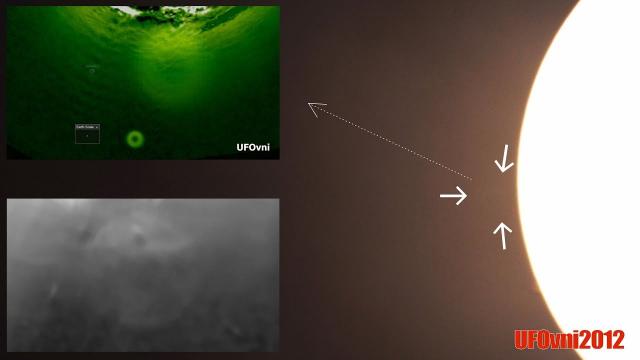 TELESCOPE SUN 4K: Found UFO "SPHERE or RING"? Aug 4, 2019