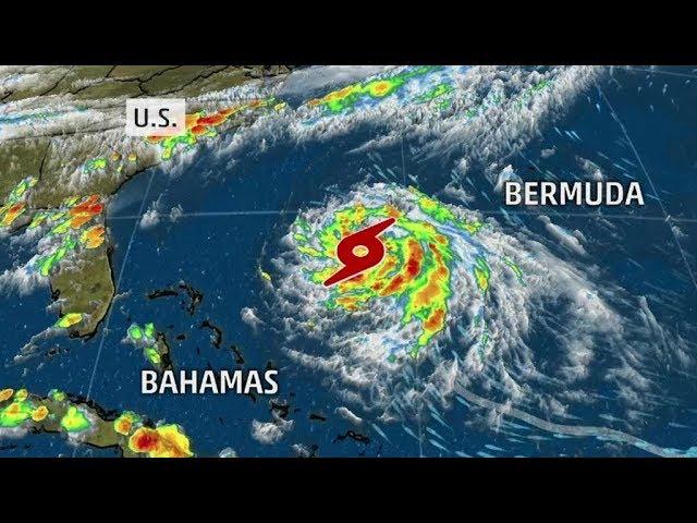 Atlantic Hurricane GERT is Massive & Moving West