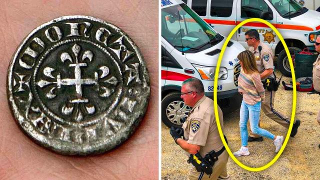 This Girl Finds 700 Year Old Coin, Years Later Cops Decide To Arrest Her