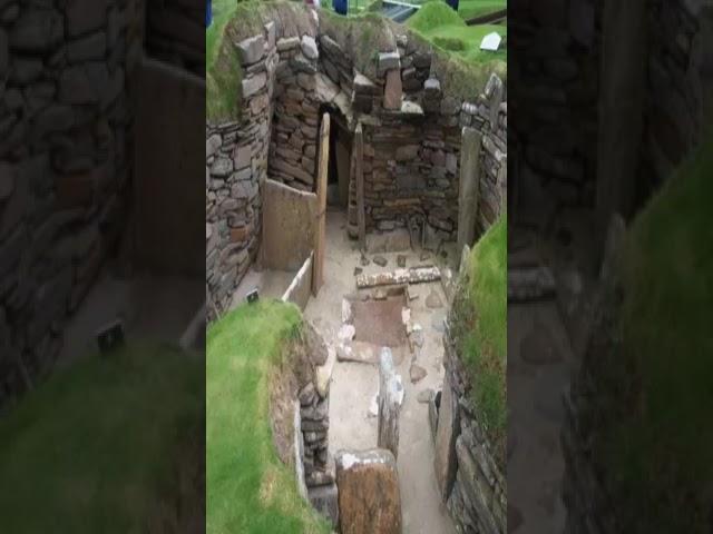 There Is A 5,000 Year Old Prehistoric Stone Built Village With Stone Beds And Furniture In Scotland