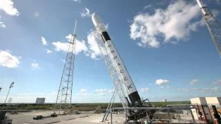 Cape - Falcon 9 Vertical on the Pad