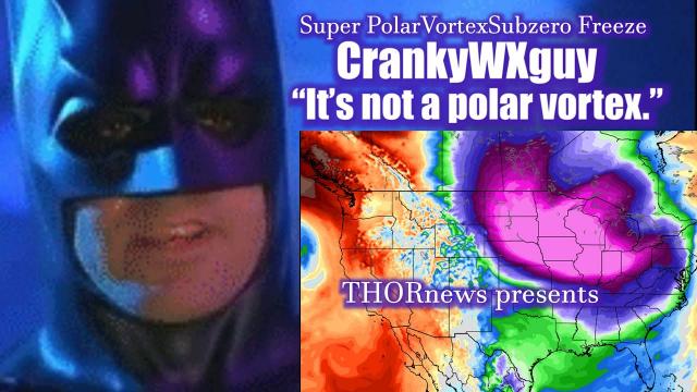 Danger! SubZero Super Polar Vortex from Hell 4 USA & CANADA. Asteroid Fight Club edition