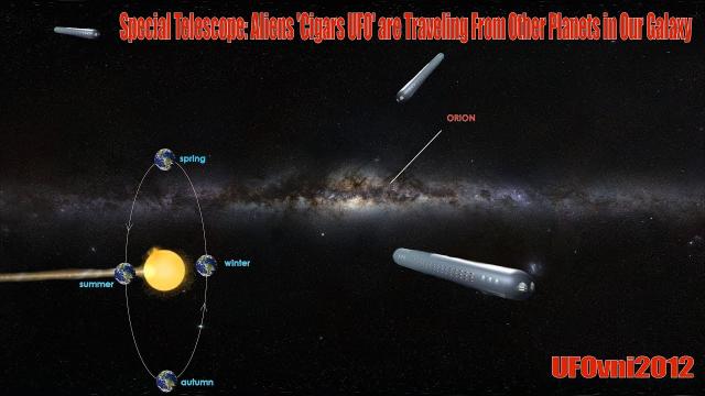 Special Telescope: Aliens 'Cigars UFO' are Traveling From Other Planets, Our Galaxy