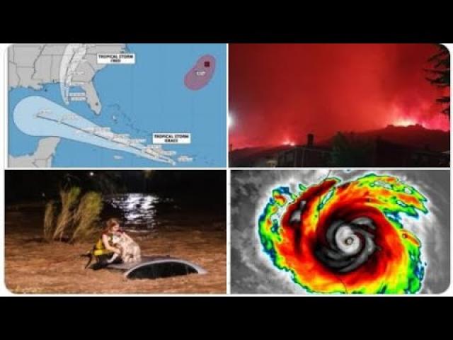 Red Alert  Hurricane could hit Texas august 20th! Afghanistan collapses! Canada & Spain on fire!