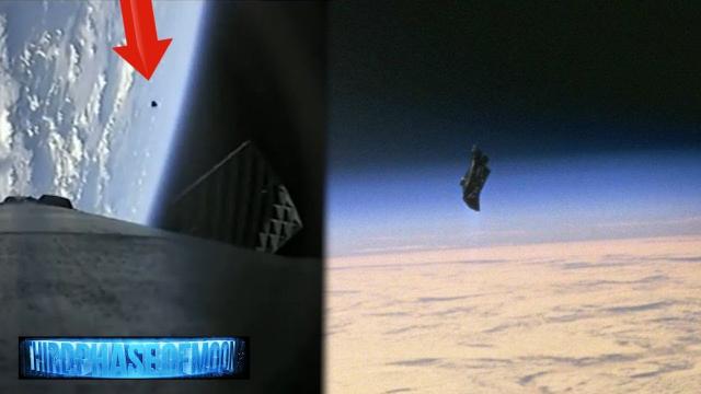 WOW! Falcon 9 Rocket Close Call With Black Knight Satellite? 2018