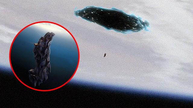 ???? ISS Filmed Black Knight Satellite UFO Entering Interdimensional Portal (CGI)