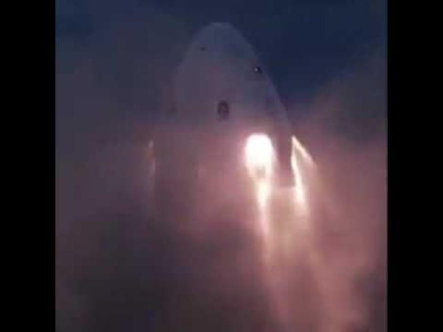 SpaceX Crew Dragon Abort Engines Test Fired