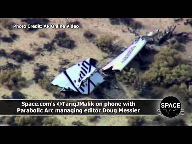 SpaceShipTwo Crash - First Hand Account From Mojave | Video
