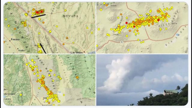 Strange Elongated Earthquake Swarms in California Nevada & Idaho & Taal Volcano raised Alert level 1