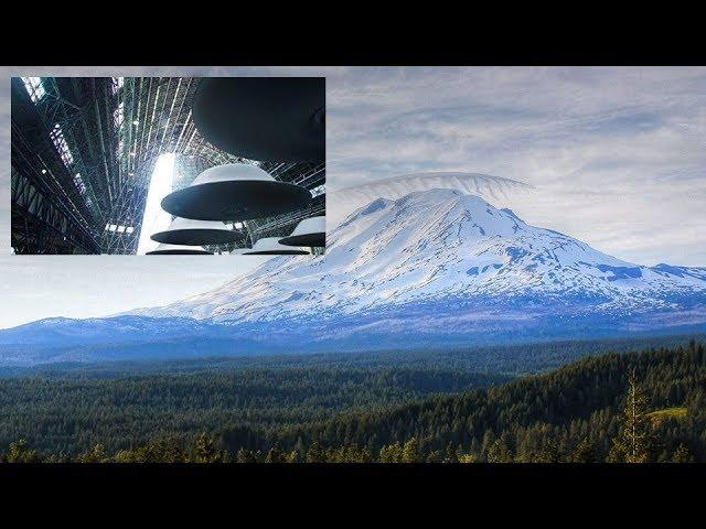 Witness Says Strange Hole in Mt  Adams is a UFO Hangar Door