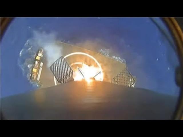 SpaceX launches Dragon cargo ship to space station, nails booster landing