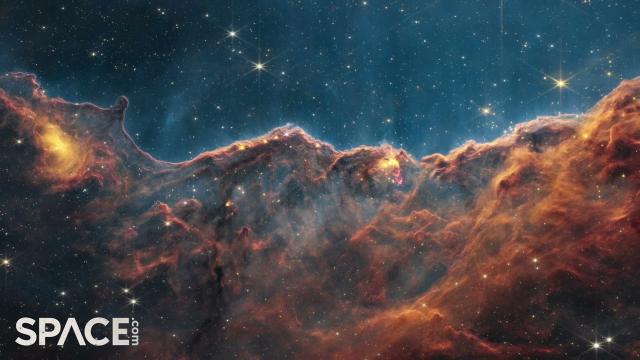 James Webb Space Telescope view of the 'Cosmic Cliffs' is spectacular in 4K