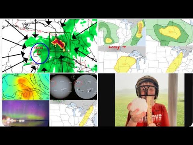 Red Alert! Endless* May Days of Severe Weather & MAYDAY TROPICAL STORM HURRICANE WATCH 10 Days!
