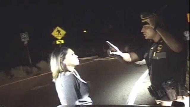 Officer Is Moved To Tears After He Pulled Over An Erratic Lady And Checked Her Trunk