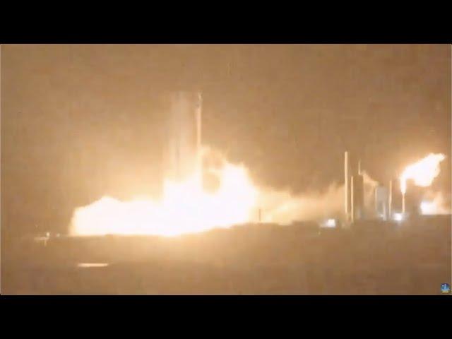 SpaceX Starship SN4's rocket engine test-fired