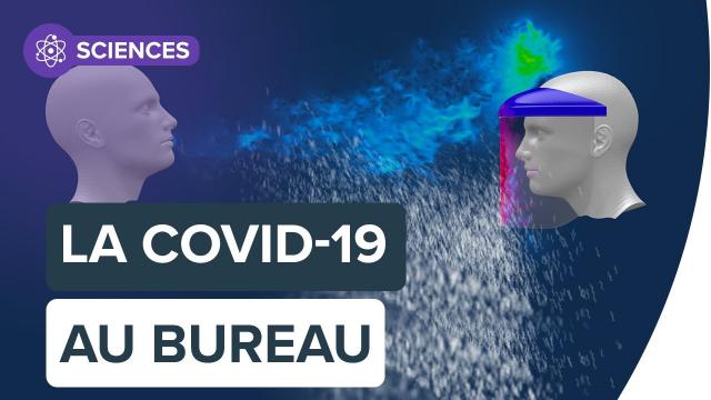 Comment voyage la Covid-19 dans un bureau doté d'air conditionné ? | Futura