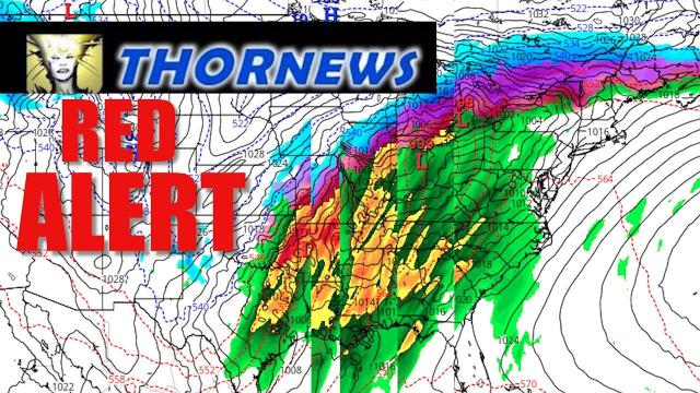 RED ALERT! Tornadoes! Floods! Ice! Snow! This STORM set to over OVER PERFORM.
