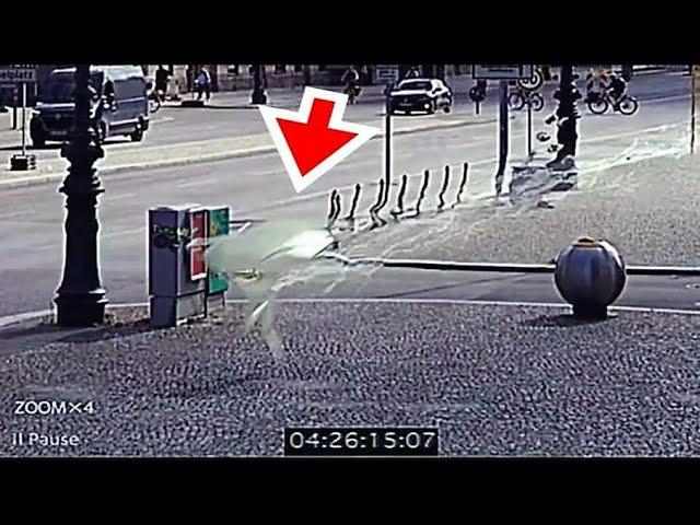 Ultra Fast Entity caught by security camera in Madrid, Spain