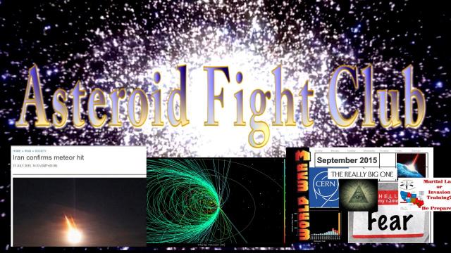 Asteroid Fight Club - Middle East meteor Strike, Perseids & September 2015