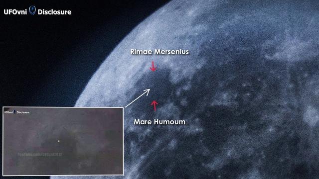 UFO Light Appeared For 54 Seconds On The Moon By Telescope