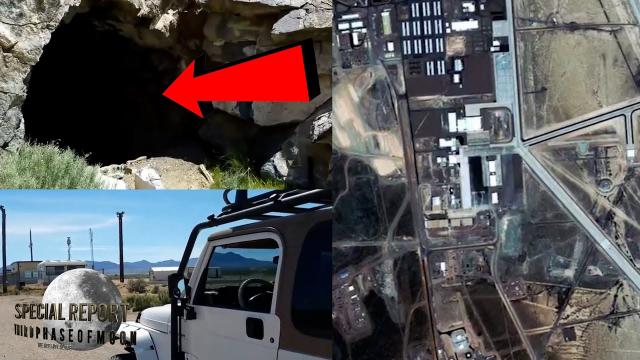 Trespassing Area 51 Above and Below! They Don't Want You To Watch This! 2022