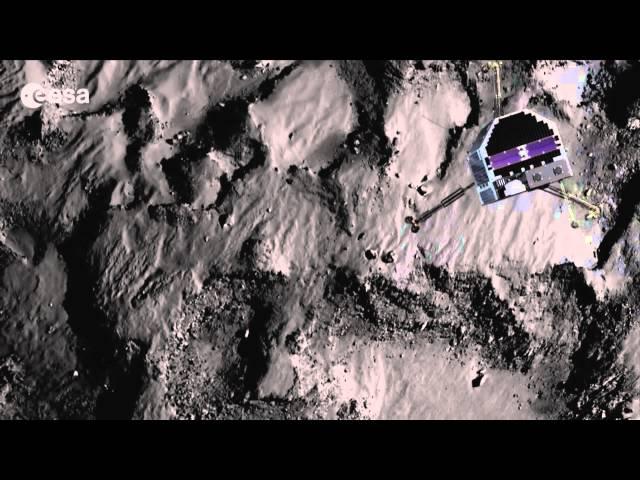 Daring Comet Landing Shown In New Animation