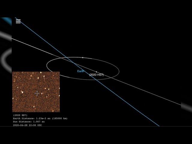 Asteroid 2020 HS7's flyby ranks in top 50 closest ever recorded