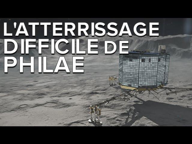 Revivez en vidéo l’atterrissage hasardeux de Philae sur Tchouri