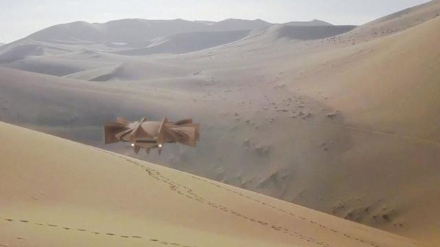 ???? UFO Spotted in The Sand Dunes of Mali Desert (CGI)