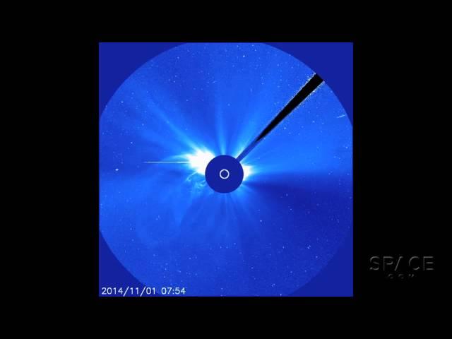 Rare Solar 'Hyder' Flare Erupts, Blasts CME | Video