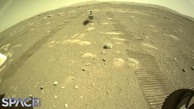 Perseverance drops Ingenuity helicopter on Mars! First Pics