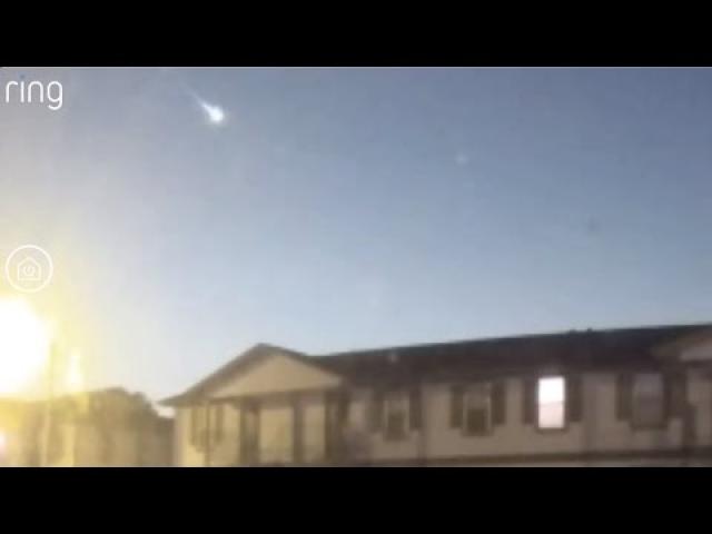 Fireball burns up over Texas!