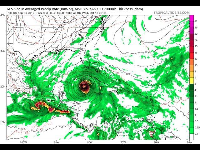 All Signs pointing to MAJOR HURRICANE for Florida* & GOM mid October