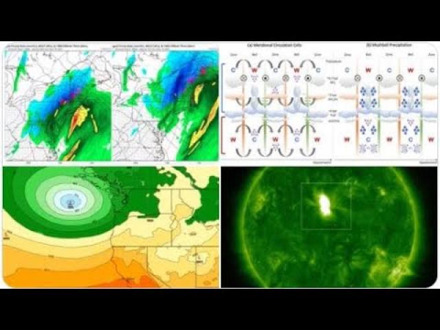 3 West Coast storms & Geomagnetic Storm & BIG Mid November Storm + Cold then Heat.