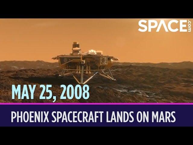 OTD in Space – May 25: Phoenix Spacecraft Lands on Mars