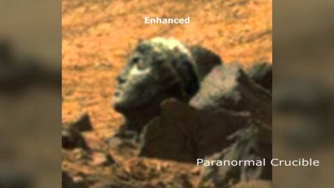 Head Of Apollo Found On Mars?