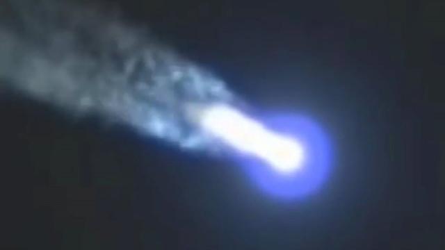 MYSTERIOUS UFO TAKES DOWN A RUSSIAN ROCKET?