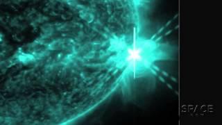 Powerful X-Flare Erupts On Sun's Western Limb | Video