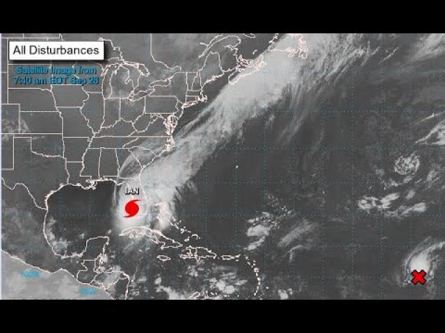 Hurricane Ian now Expected to hit Florida as a Category 5.