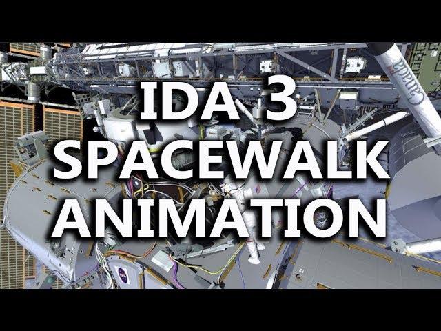 IDA 3 Spacewalk Animation