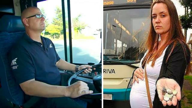 When A Desperate Lady Signaled From The Sidewalk, This Bus Driver Knew She Had Trouble