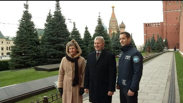 Expedition 50-51 Crew Conducts Ceremonies  Russia