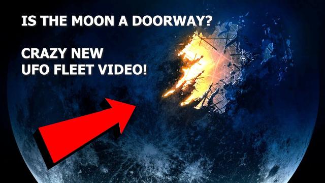 MASSIVE SWARM UFOS Above/Below Lunar Surface Of the MOON? WHOA! 2022