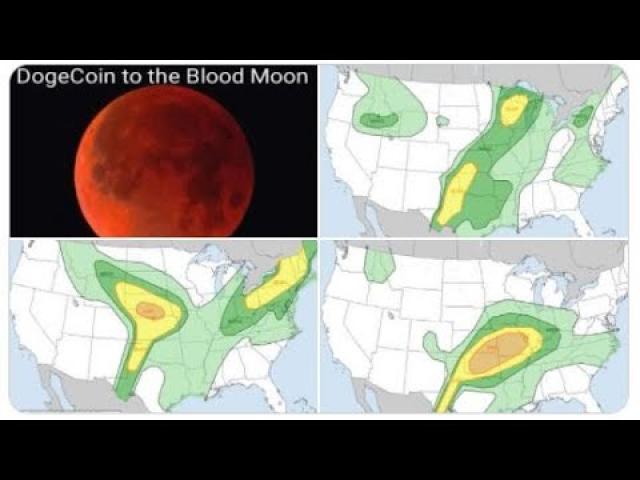 Red Alert! 72 Hours of Severe Weather & v dangerous Thursday! Solar Storms! Super Bloodmoon eclipse!