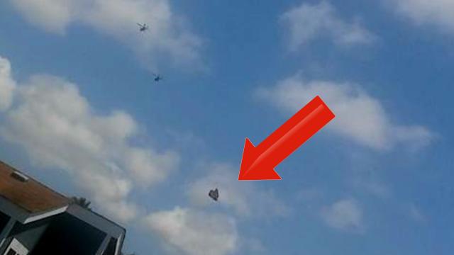 STUNNING!! Apache Helicopters Intercept UFO Over Ventura CA 5/8/2016