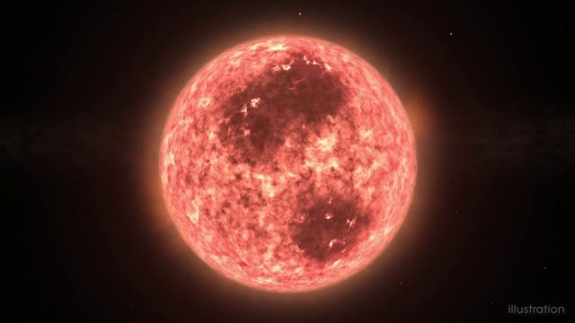 Young red dwarf star hosts Neptune-size planet