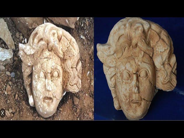 Ancient Marble Medusa Head Discovered in Turkey